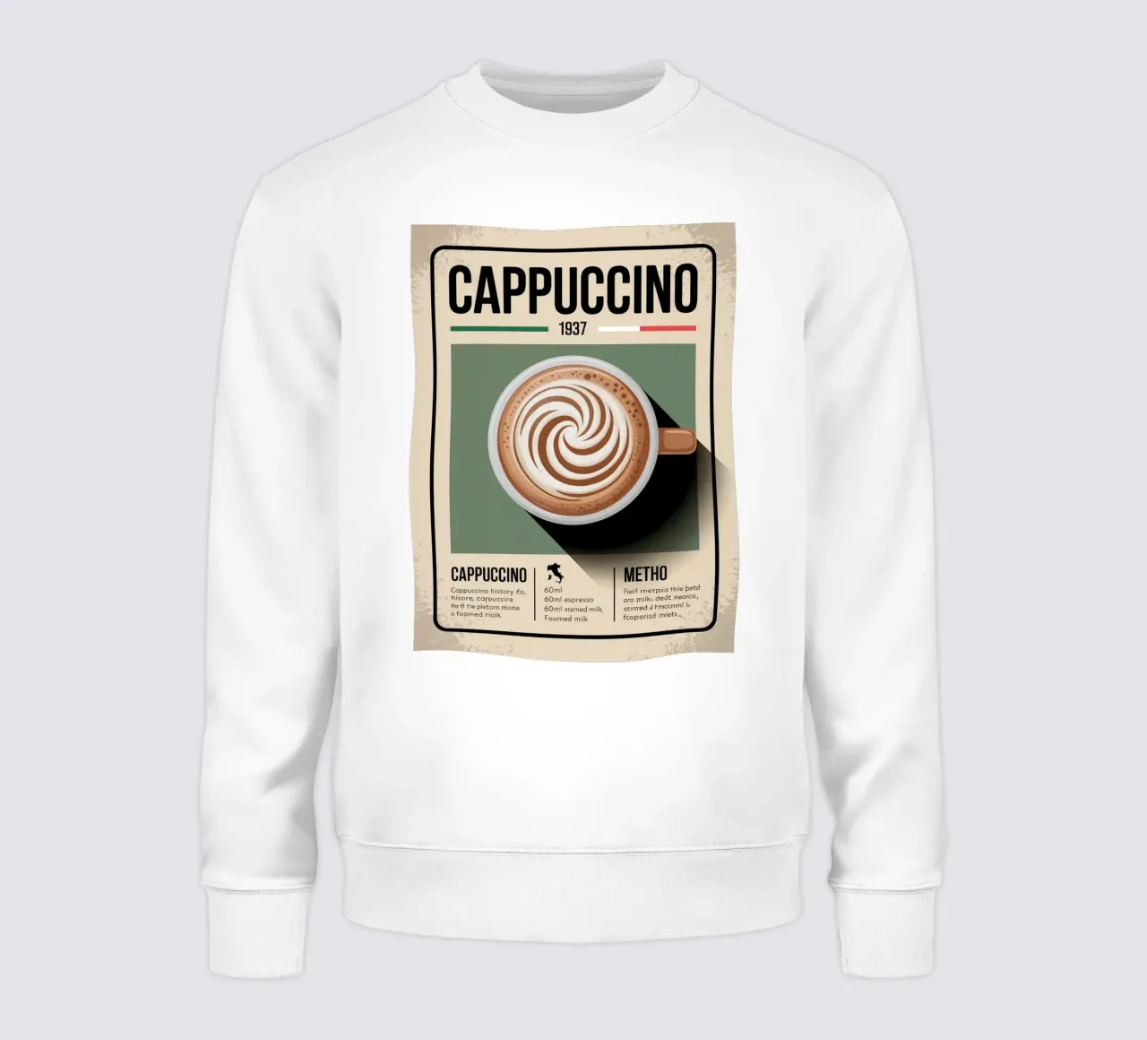 CAPPUCCINO felpa da Rick Thompson