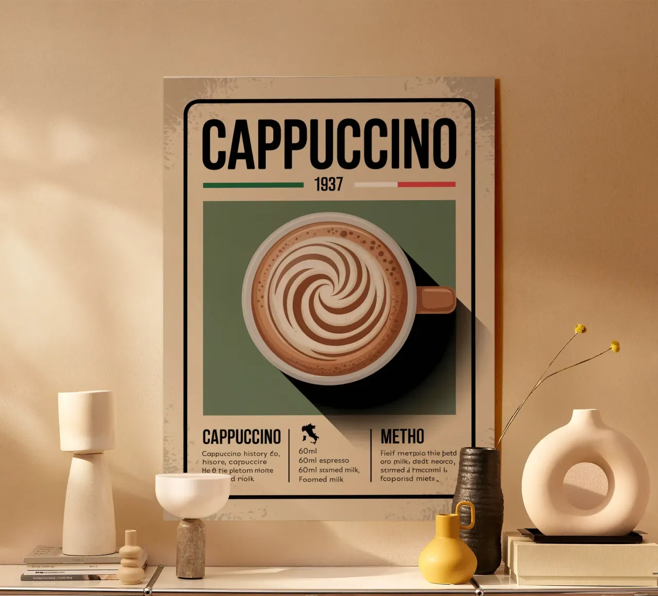 CAPPUCCINO plexiglass da Rick Thompson