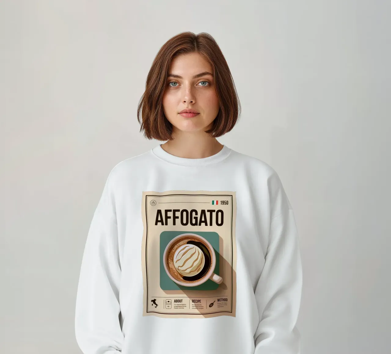 AFFOGATO felpa da Rick Thompson