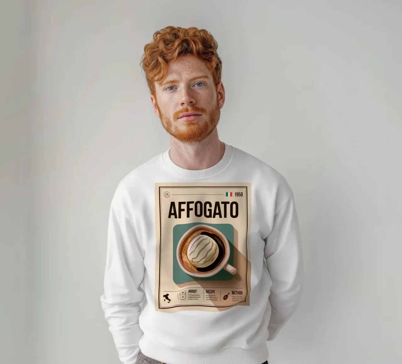 AFFOGATO felpa da Rick Thompson