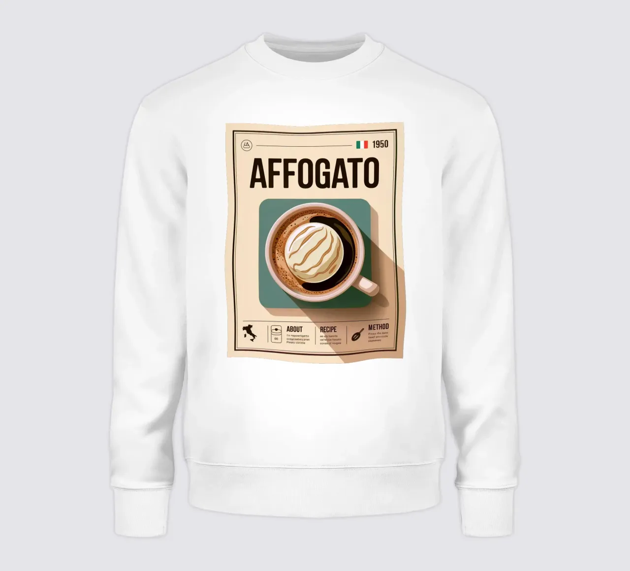 AFFOGATO felpa da Rick Thompson