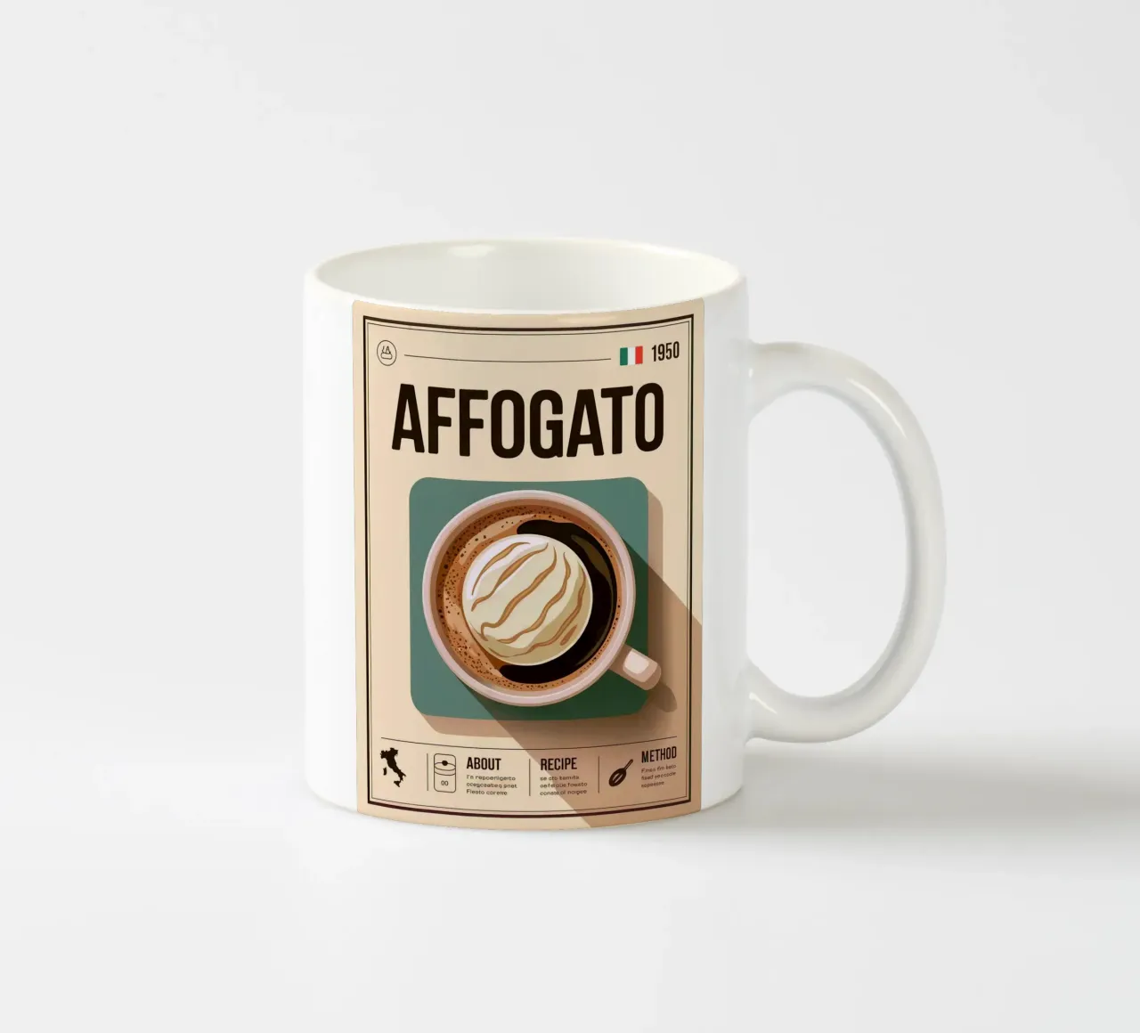 AFFOGATO tazza in ceramica da Rick Thompson