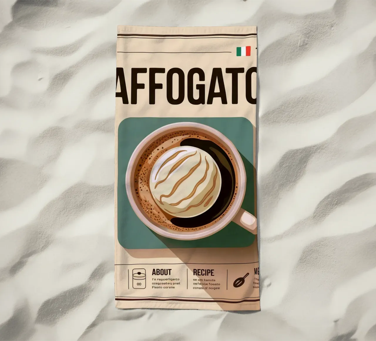 AFFOGATO telo mare da Rick Thompson