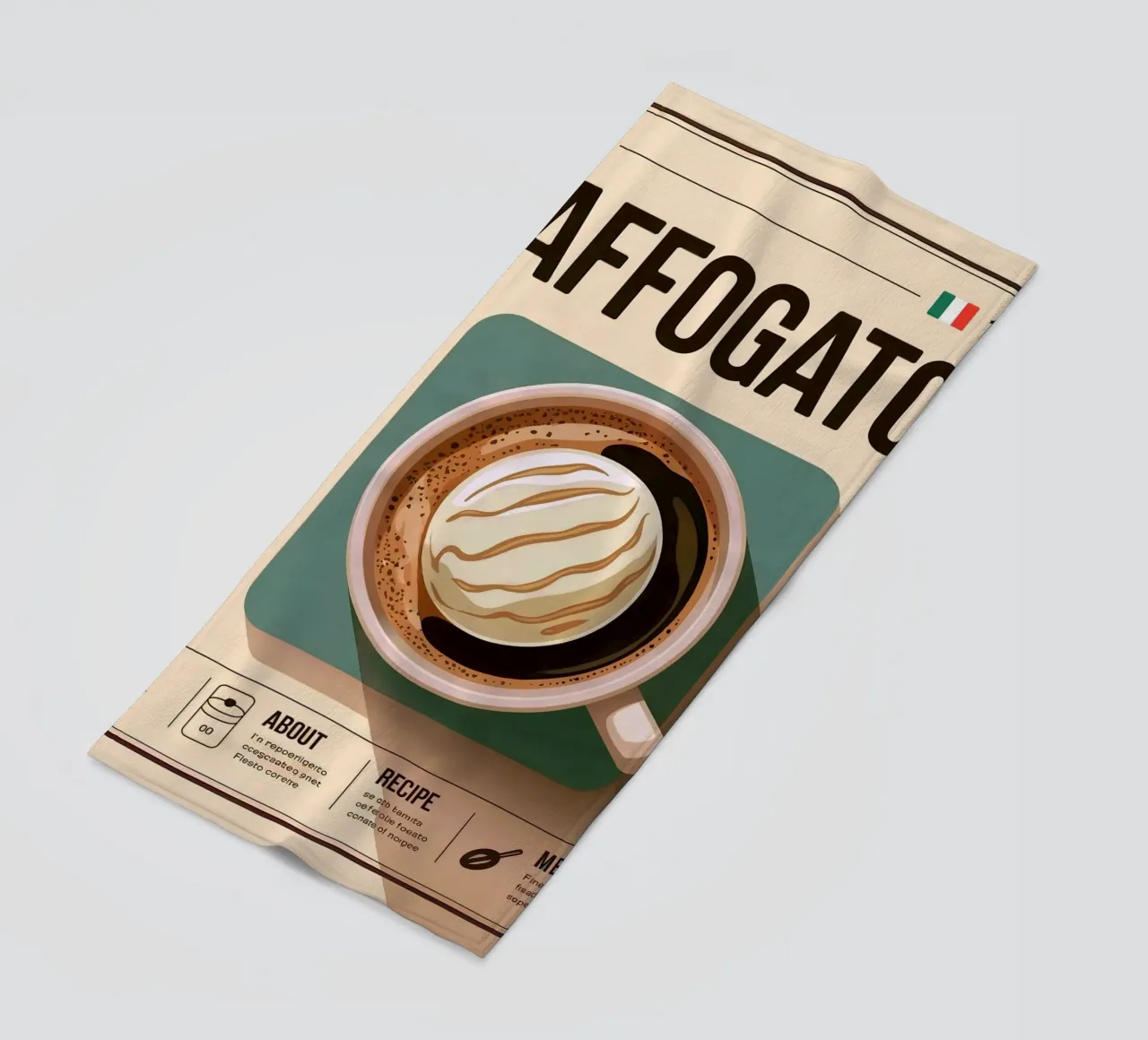 AFFOGATO telo mare da Rick Thompson