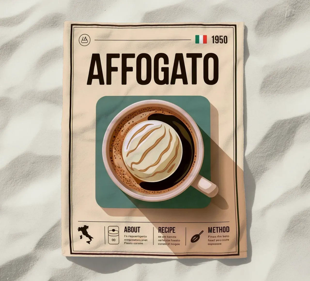 AFFOGATO telo mare da Rick Thompson