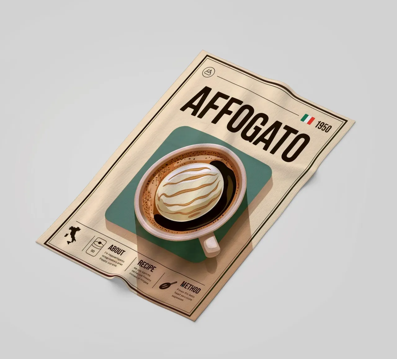 AFFOGATO telo mare da Rick Thompson