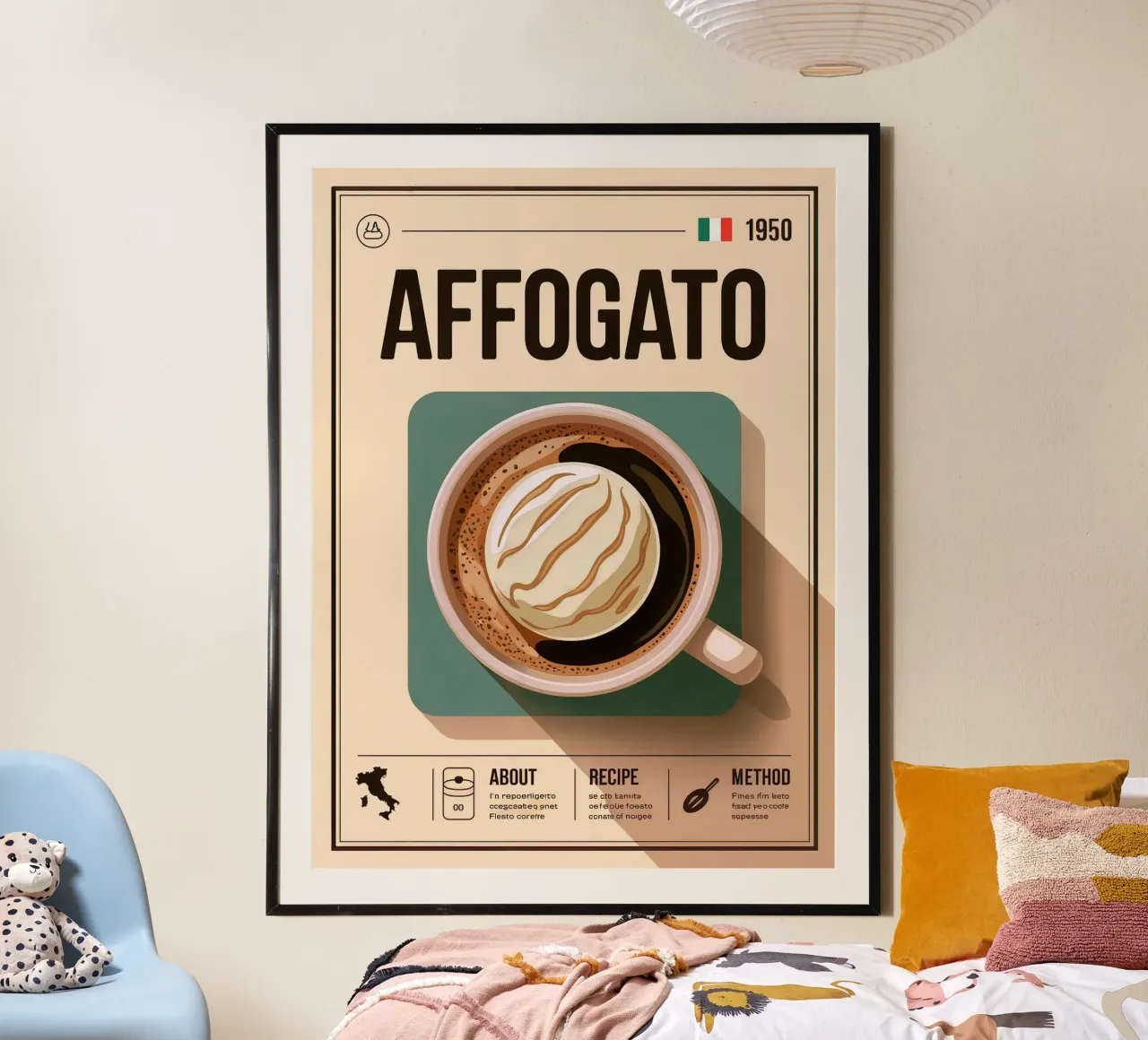 AFFOGATO poster da Rick Thompson