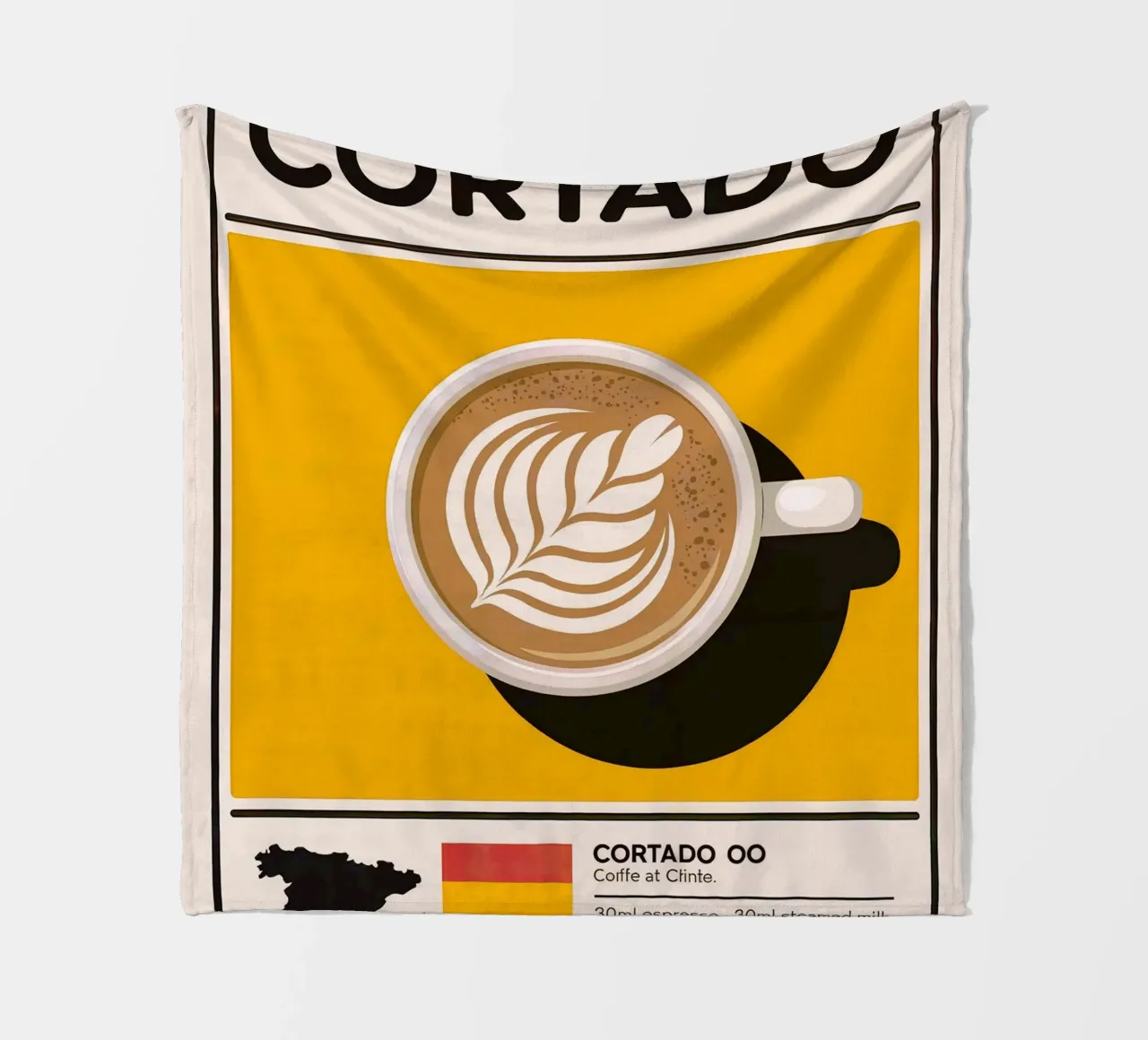 CORTADO coperta in pile da Rick Thompson