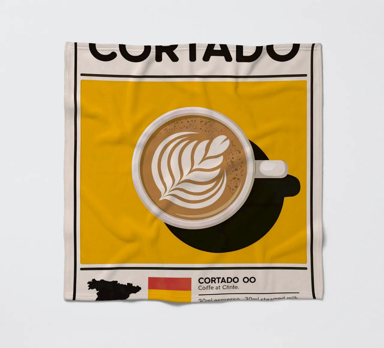 CORTADO coperta in pile da Rick Thompson