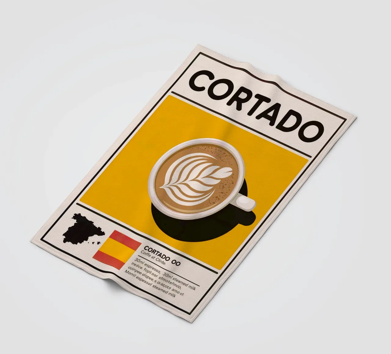 CORTADO coperta in pile da Rick Thompson