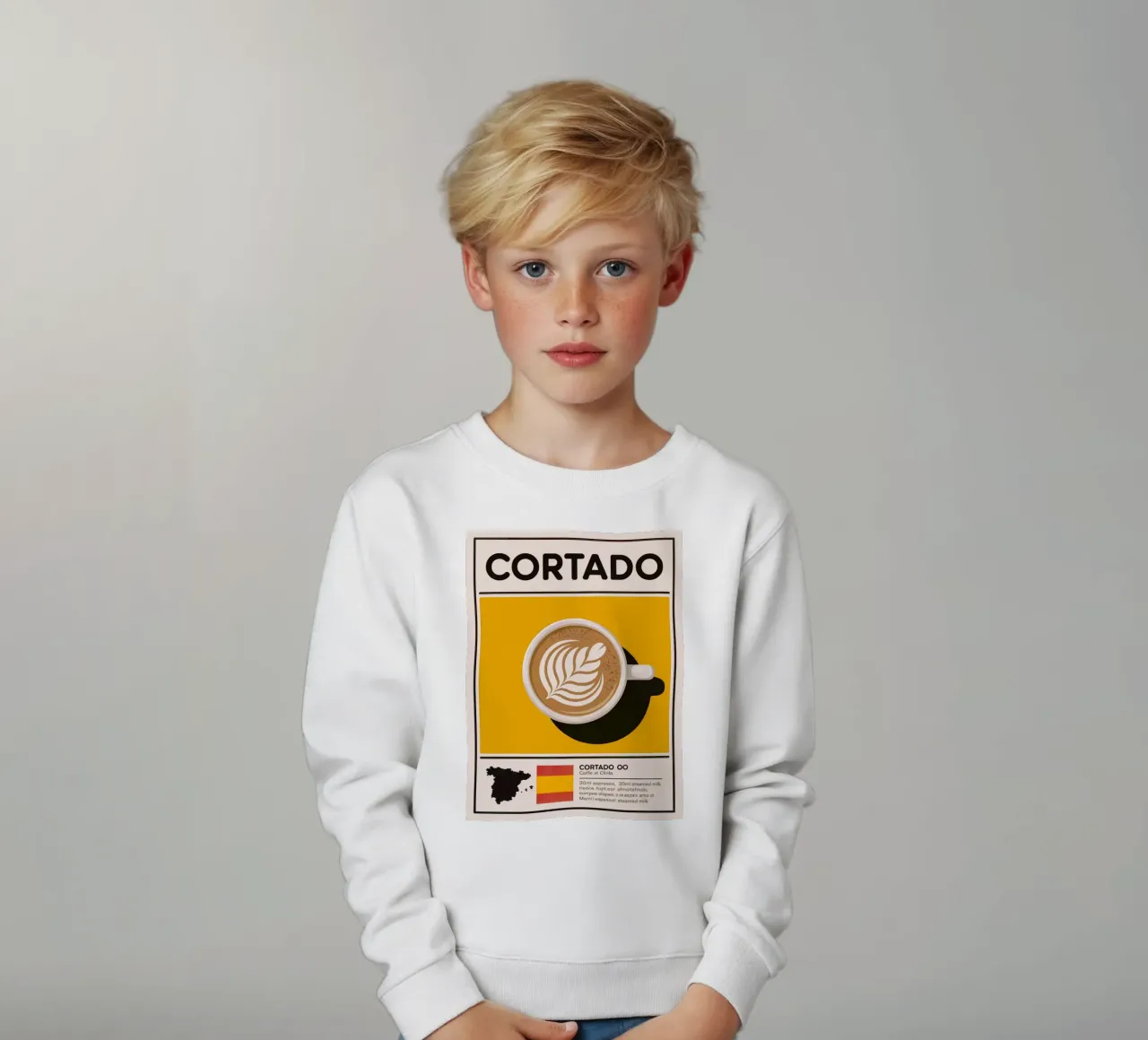 CORTADO felpa bambino da Rick Thompson