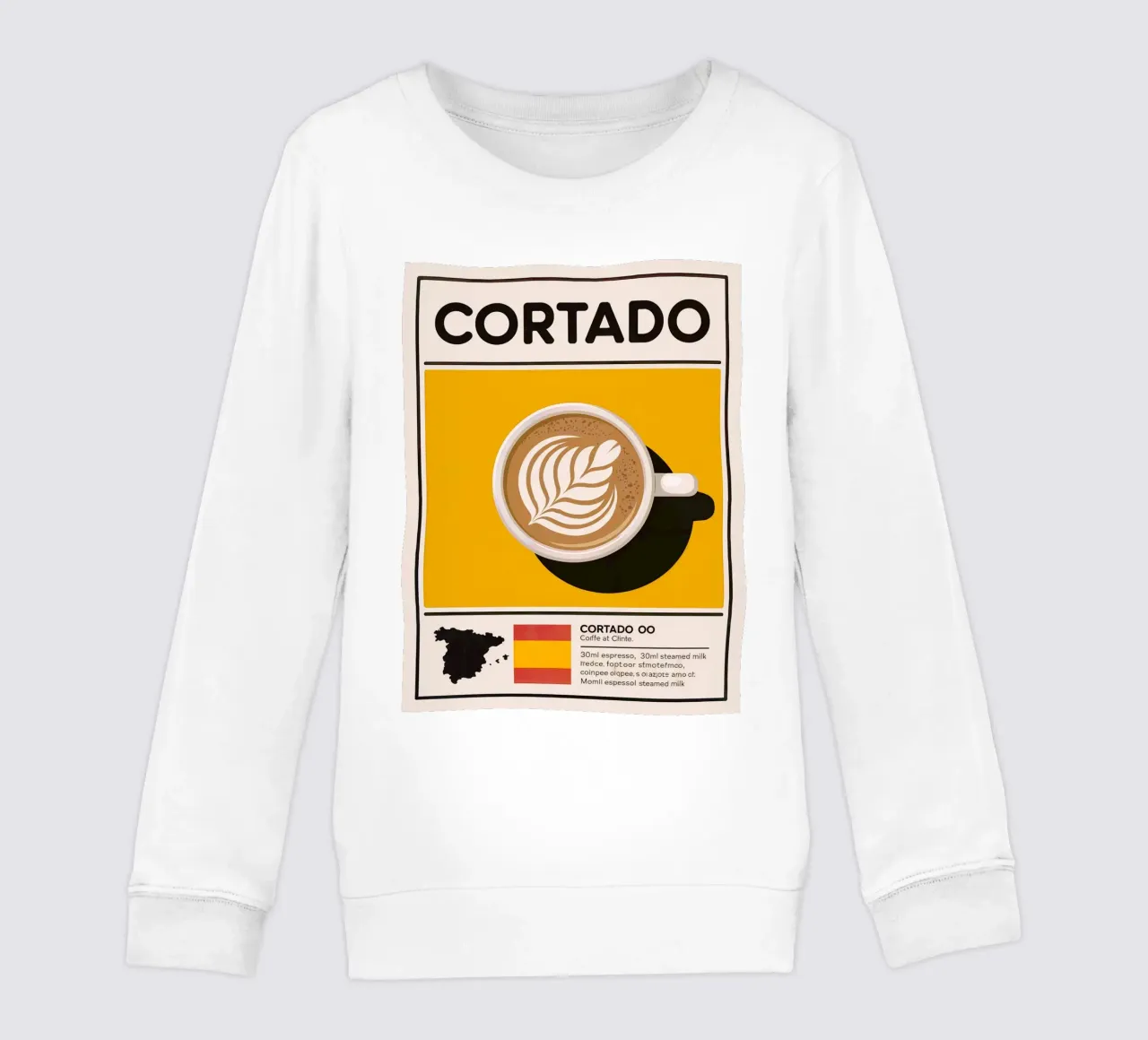 CORTADO felpa bambino da Rick Thompson