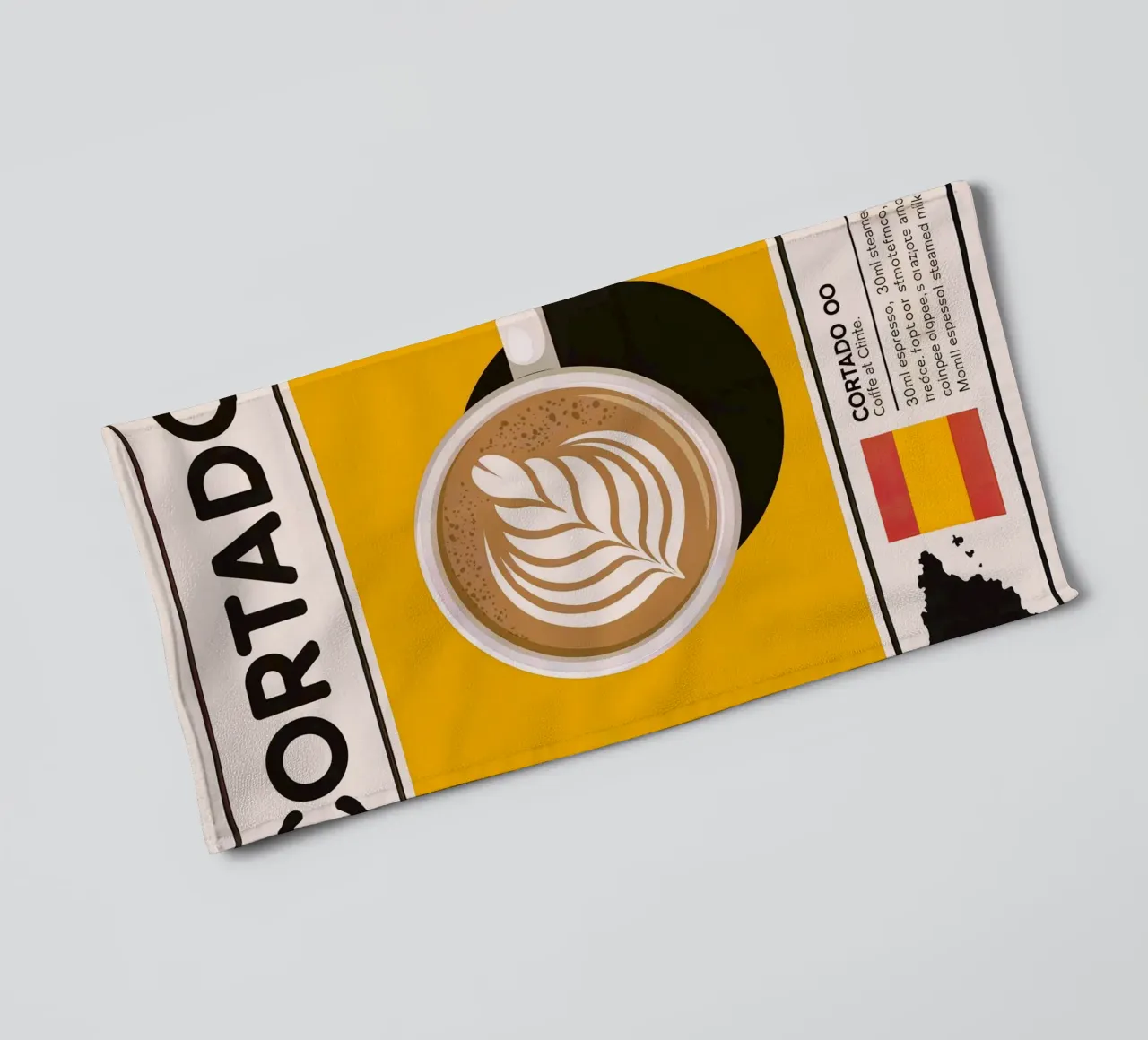 CORTADO asciugamano da bagno da Rick Thompson