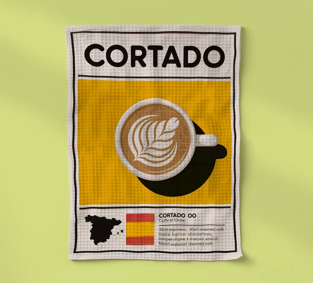 CORTADO canovaccio da cucina da Rick Thompson