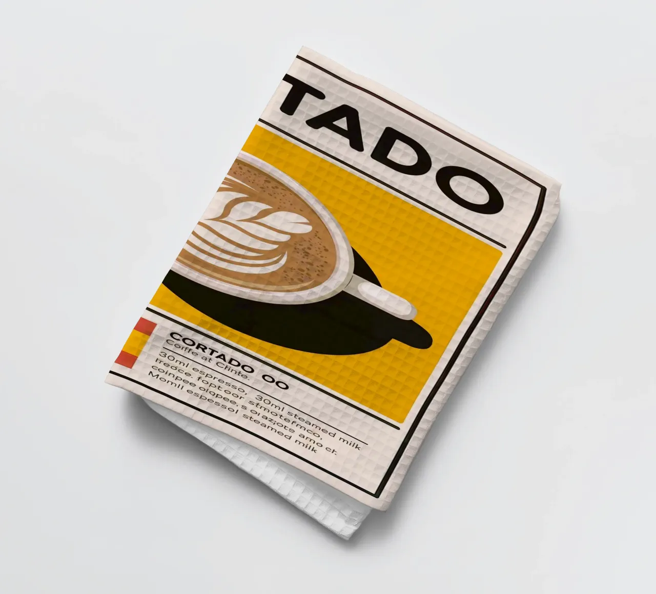 CORTADO canovaccio da cucina da Rick Thompson