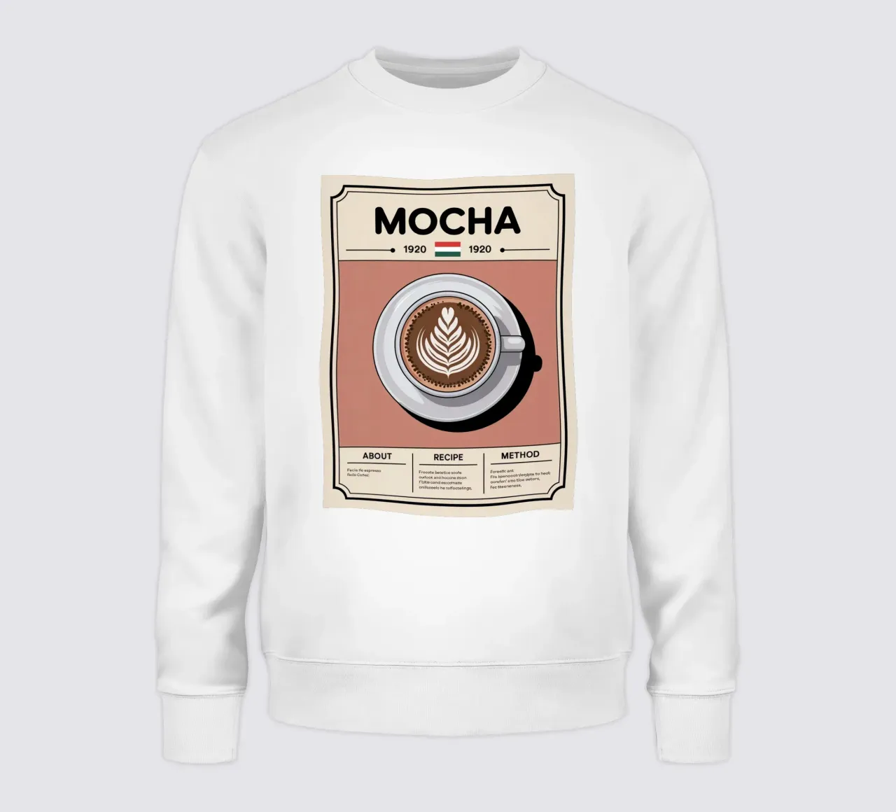 MOCHA Sweatshirt von Rick Thompson