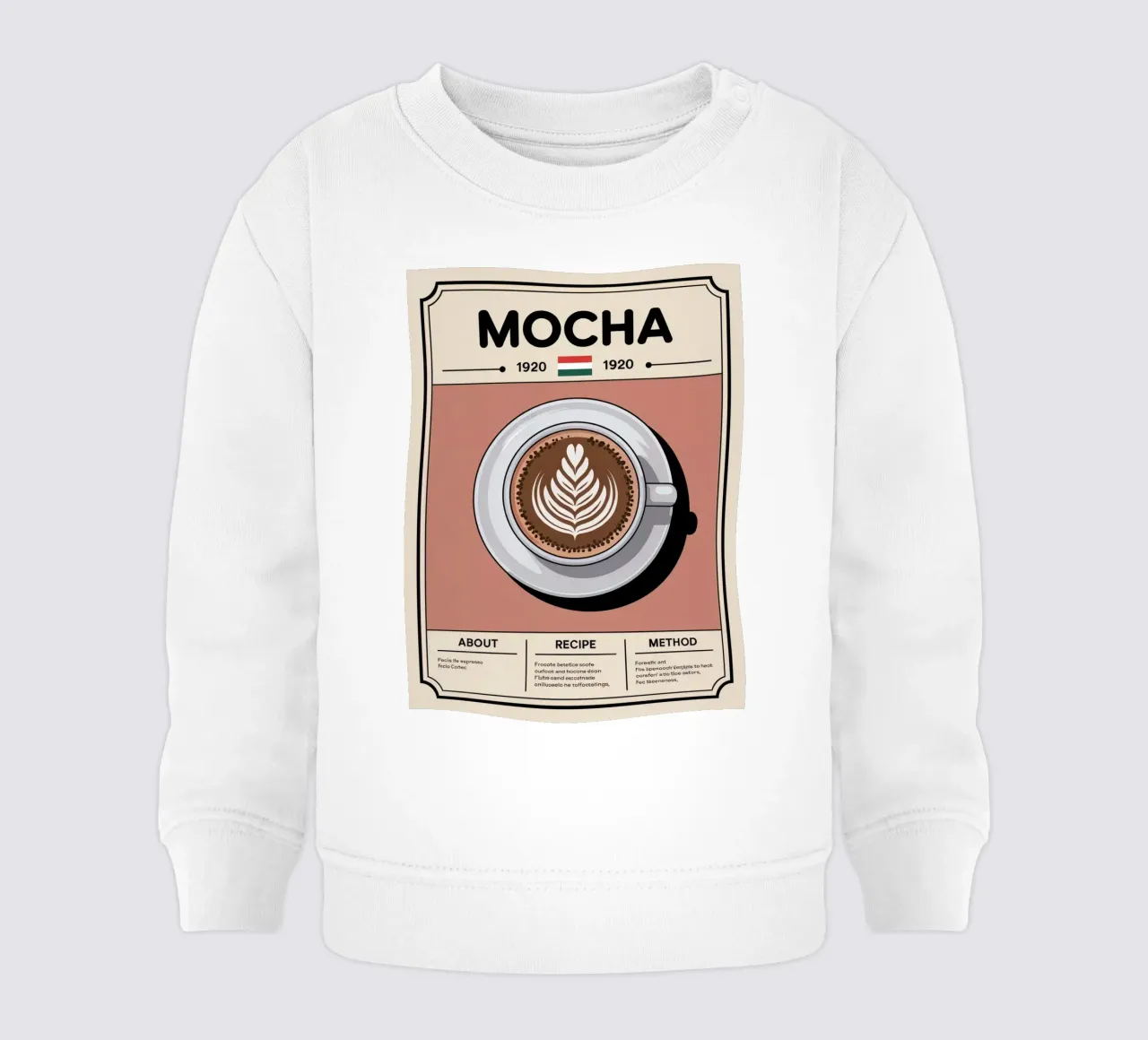 MOCHA felpa neonato da Rick Thompson