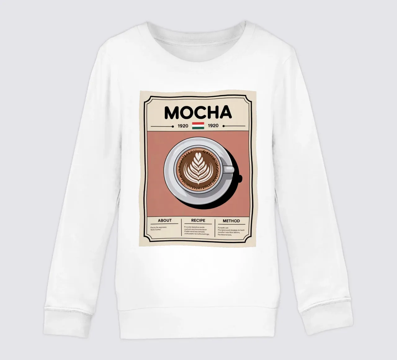 MOCHA felpa bambino da Rick Thompson