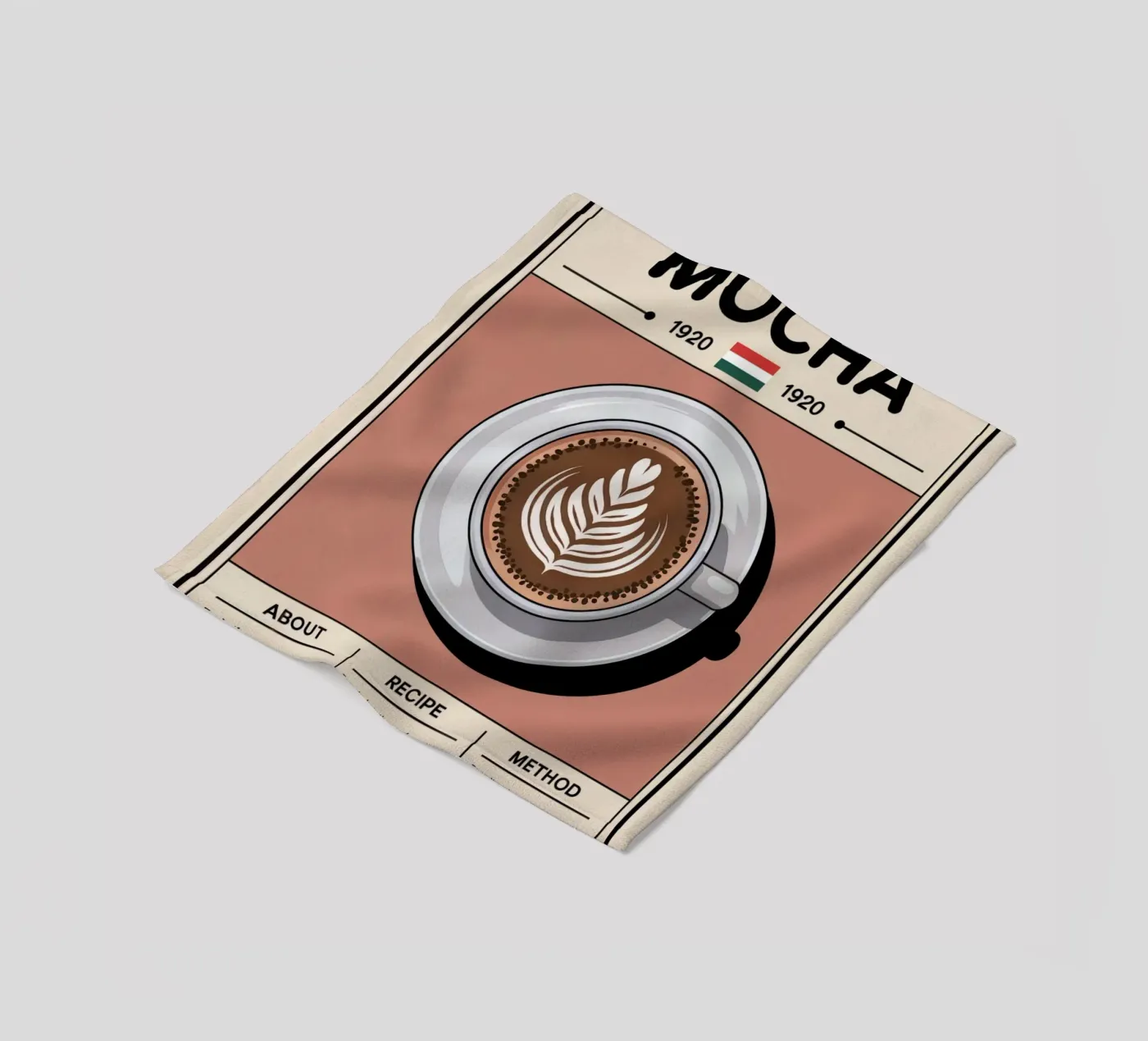 MOCHA fleecedeken van Rick Thompson