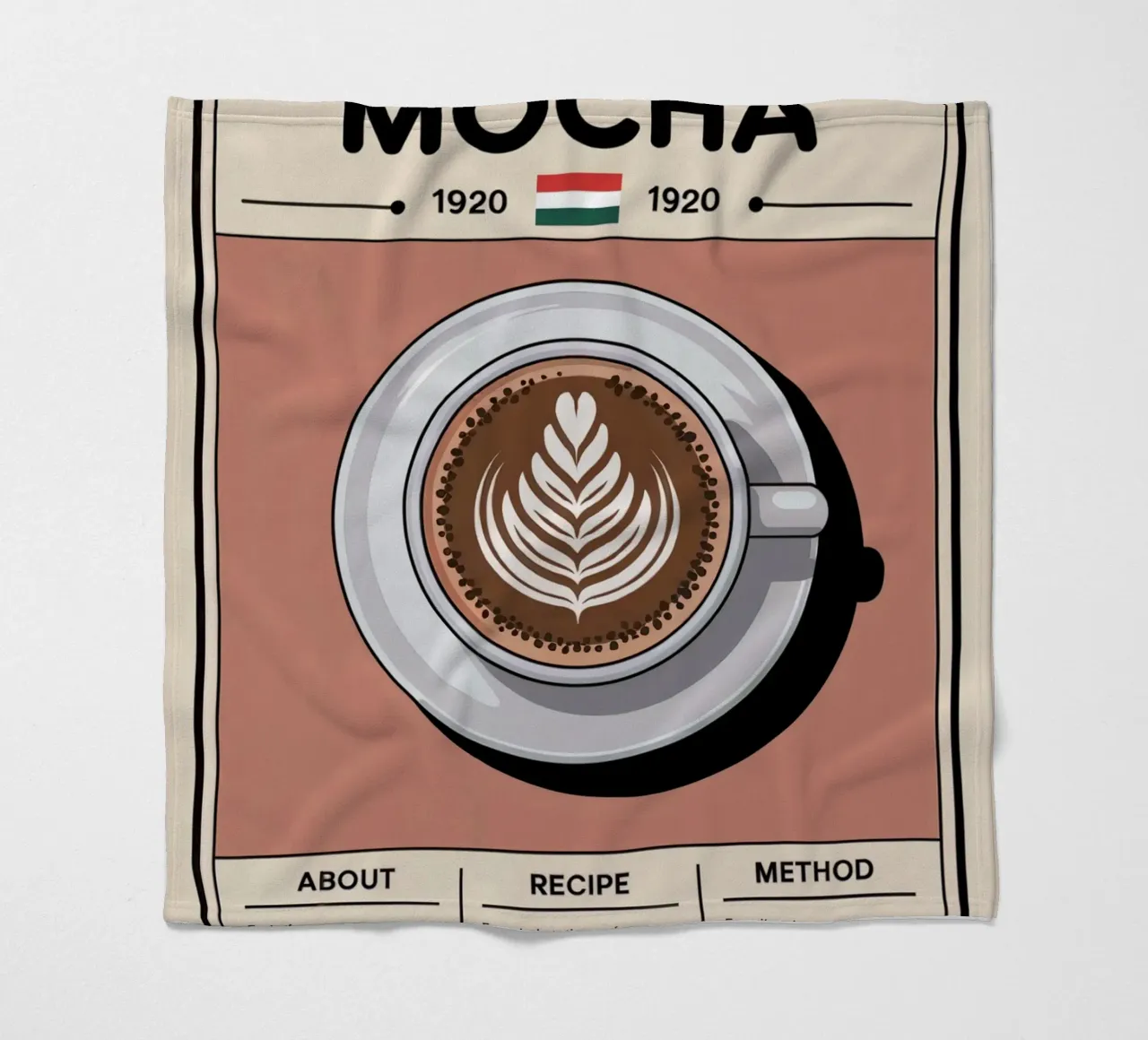 MOCHA coperta in pile da Rick Thompson