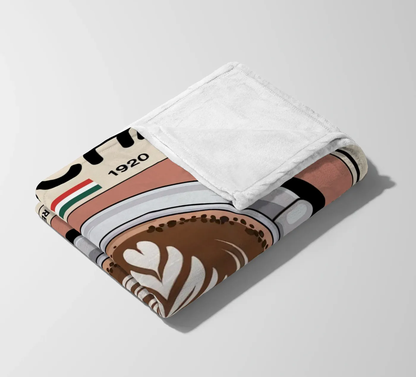 MOCHA fleecedeken van Rick Thompson