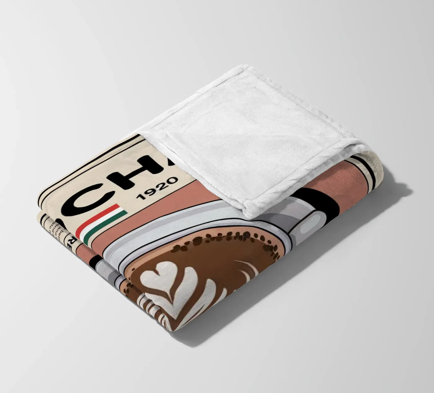 MOCHA fleecedeken van Rick Thompson