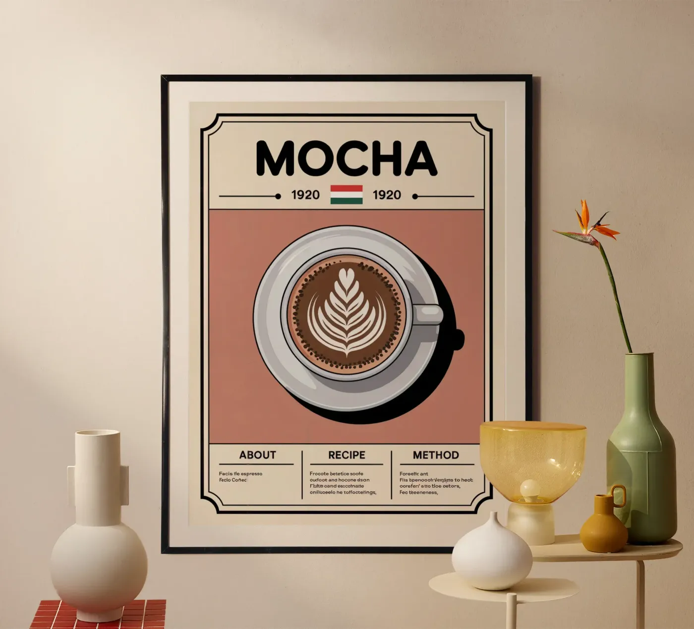 MOCHA poster by Rick Thompson
