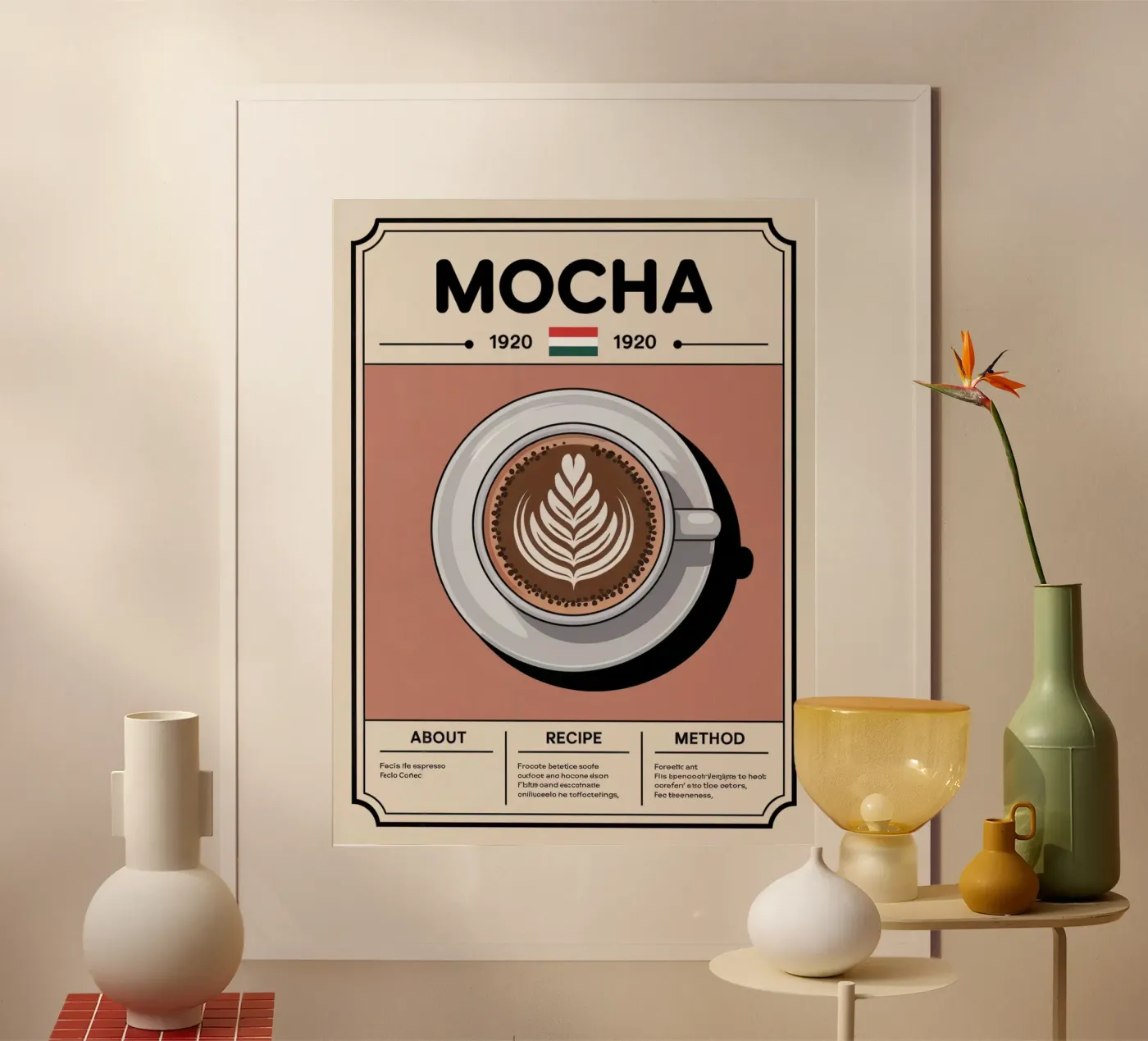 MOCHA poster by Rick Thompson