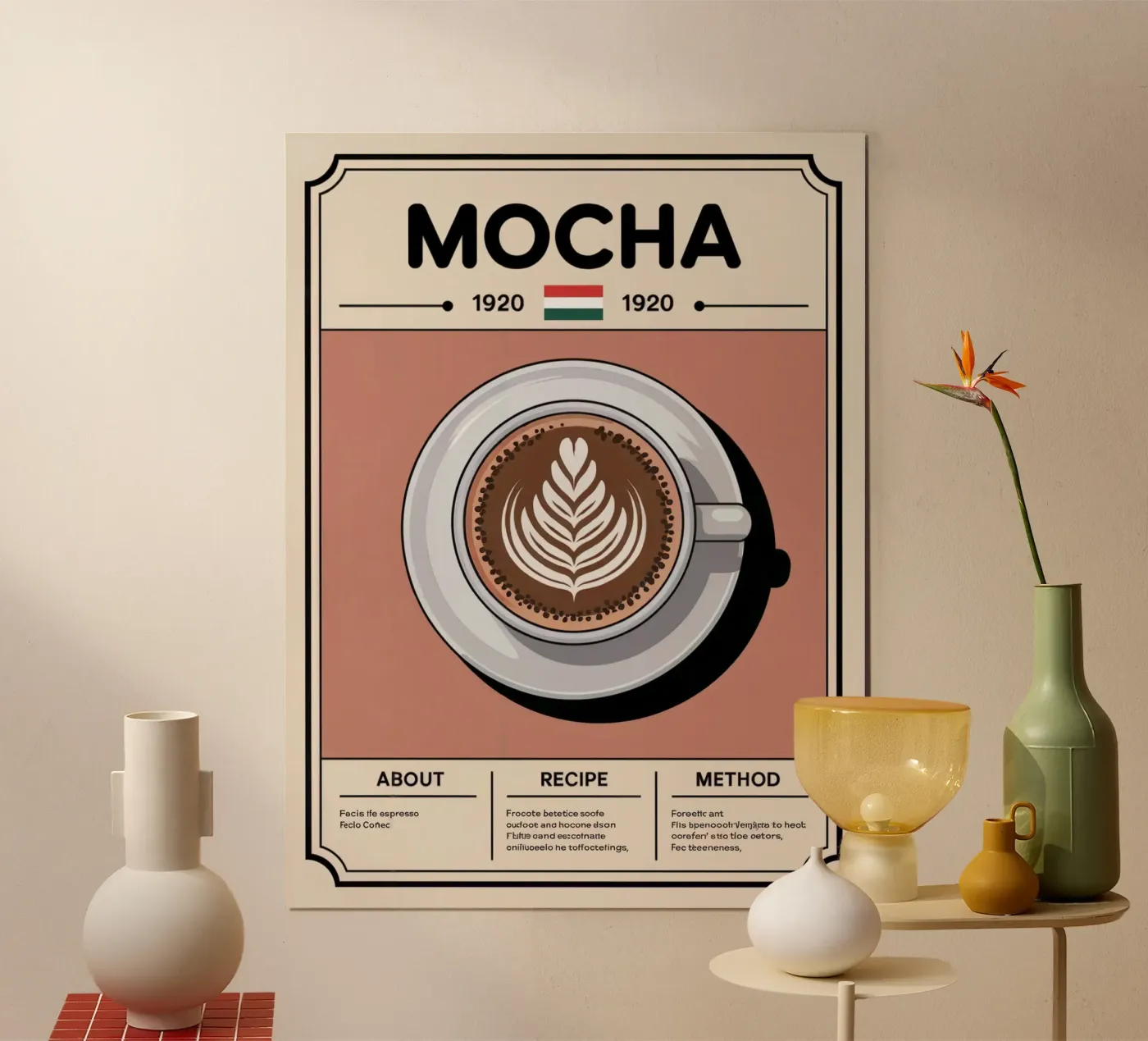 MOCHA poster by Rick Thompson