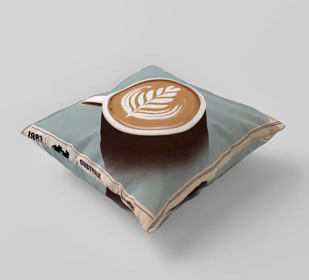 BIANCO PIATTO cuscino da Rick Thompson