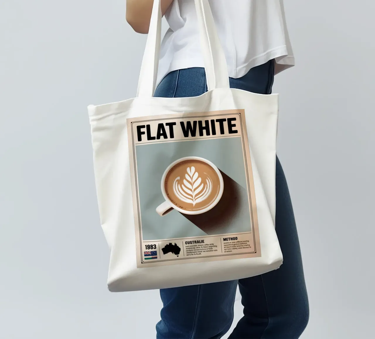 BIANCO PIATTO borsa in juta da Rick Thompson