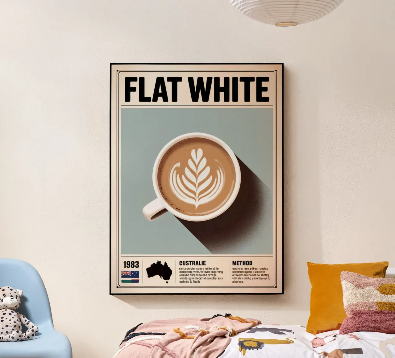 FLAT WHITE plexiglass da Rick Thompson