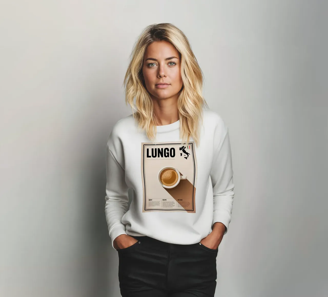 LANG sweatshirt van Rick Thompson