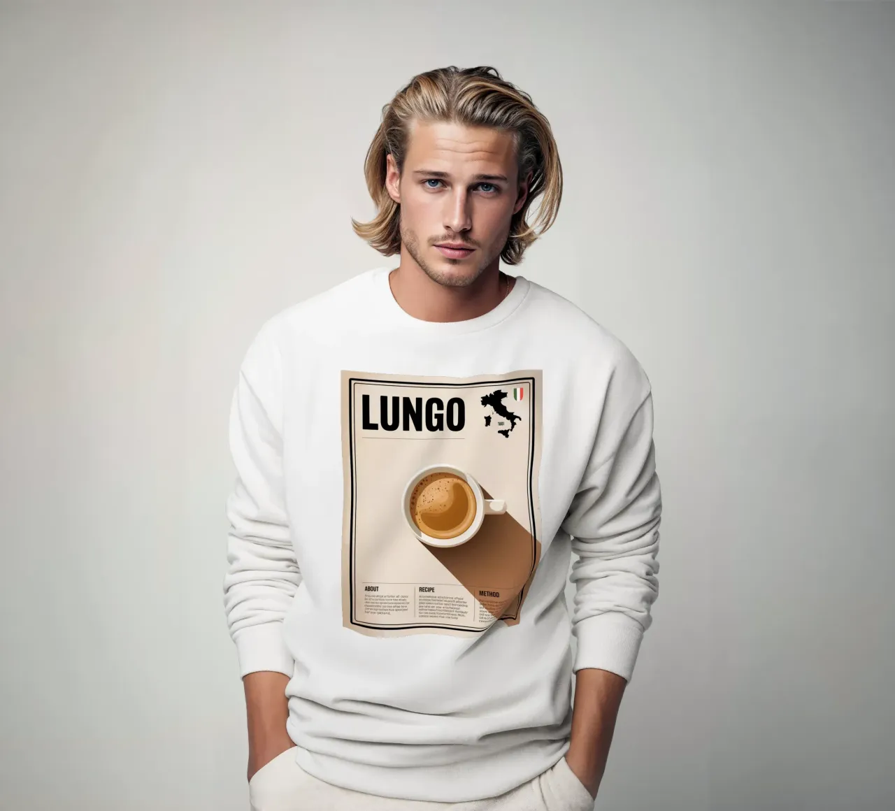 LANG sweatshirt van Rick Thompson