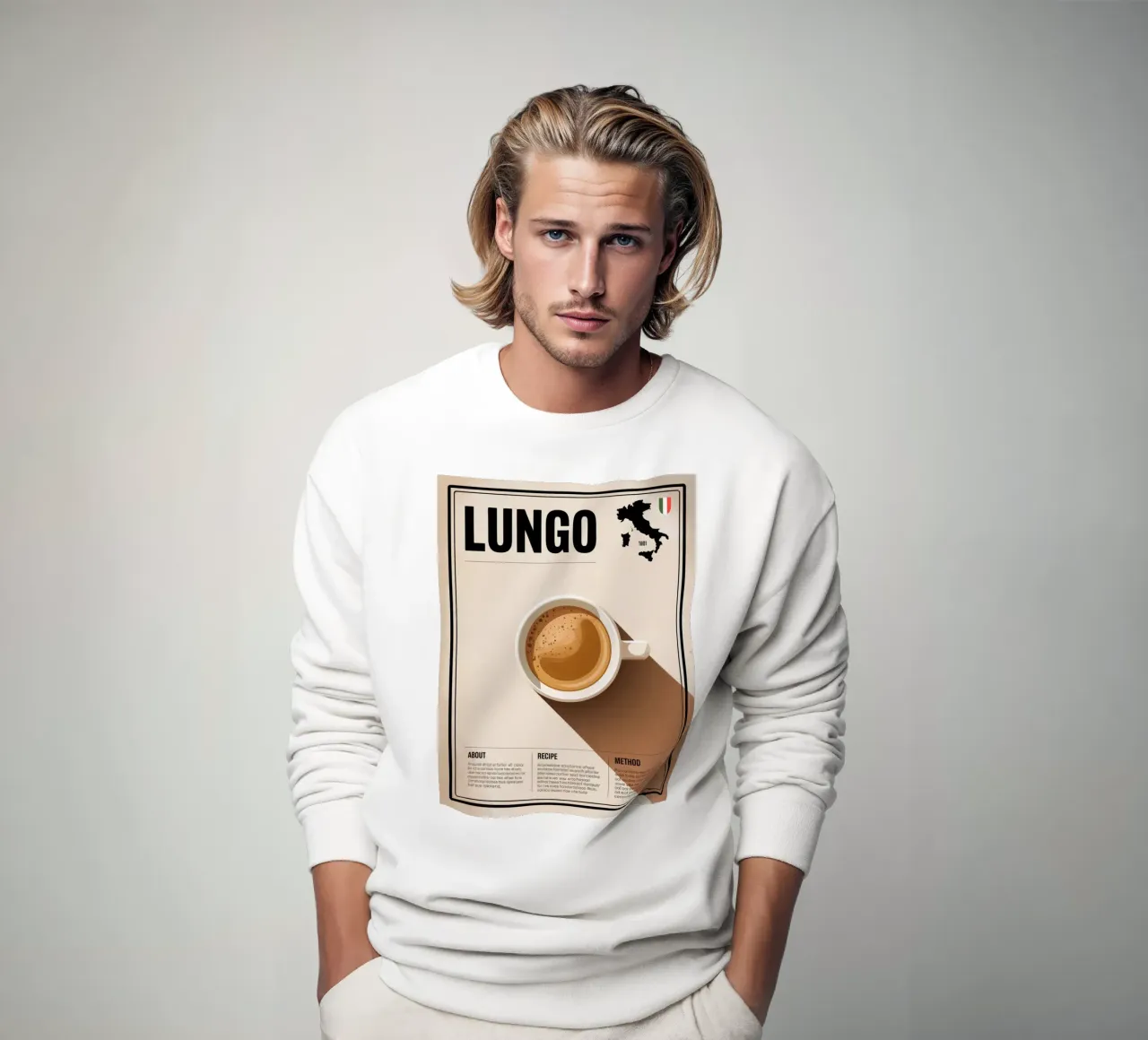 LUNGO felpa da Rick Thompson
