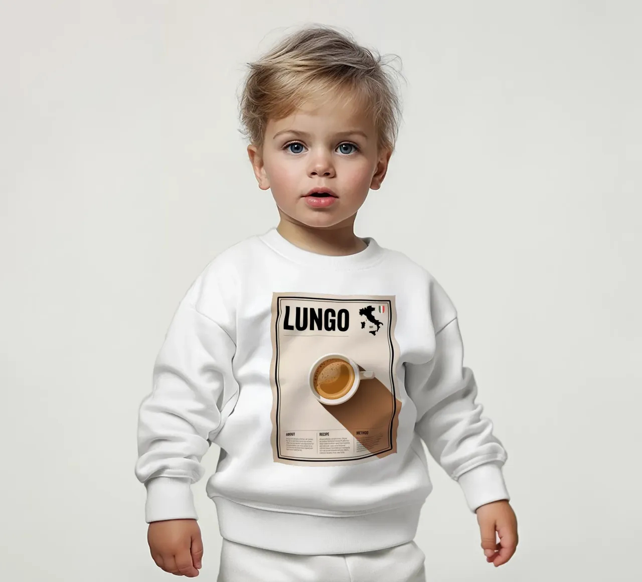 LUNGO felpa neonato da Rick Thompson