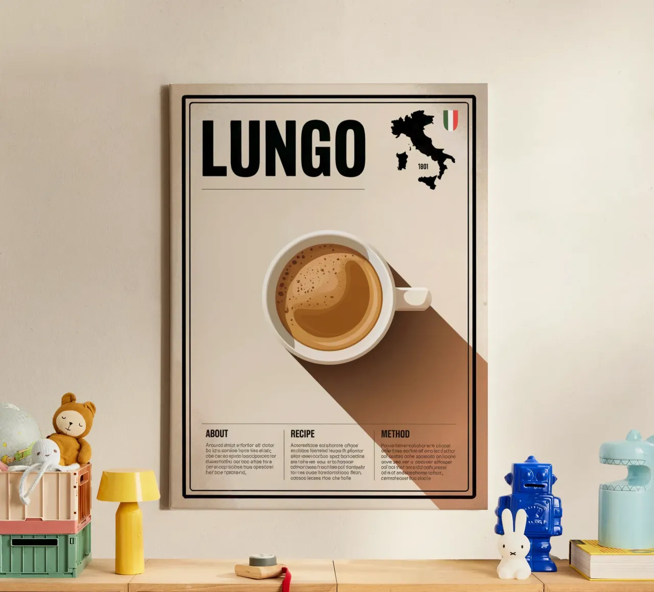 LUNGO tela da Rick Thompson