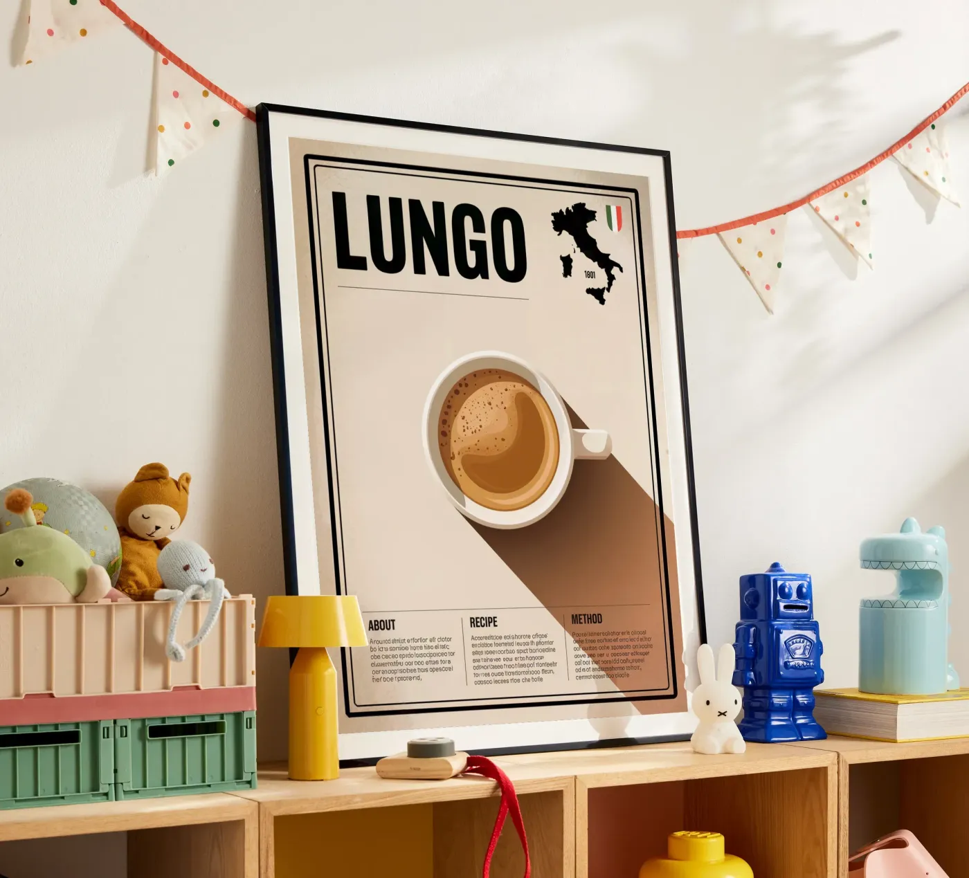 LUNGO poster da Rick Thompson