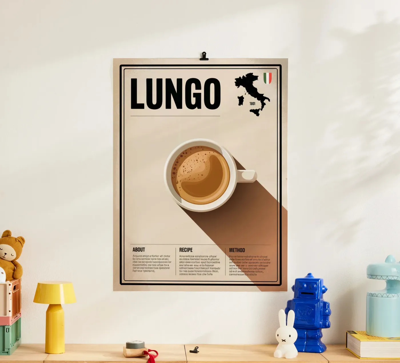 LUNGO poster da Rick Thompson