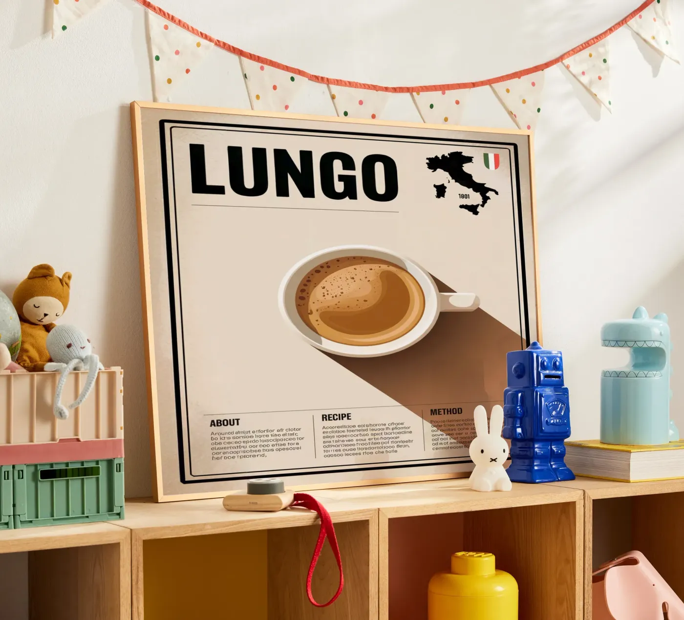 LUNGO poster da Rick Thompson