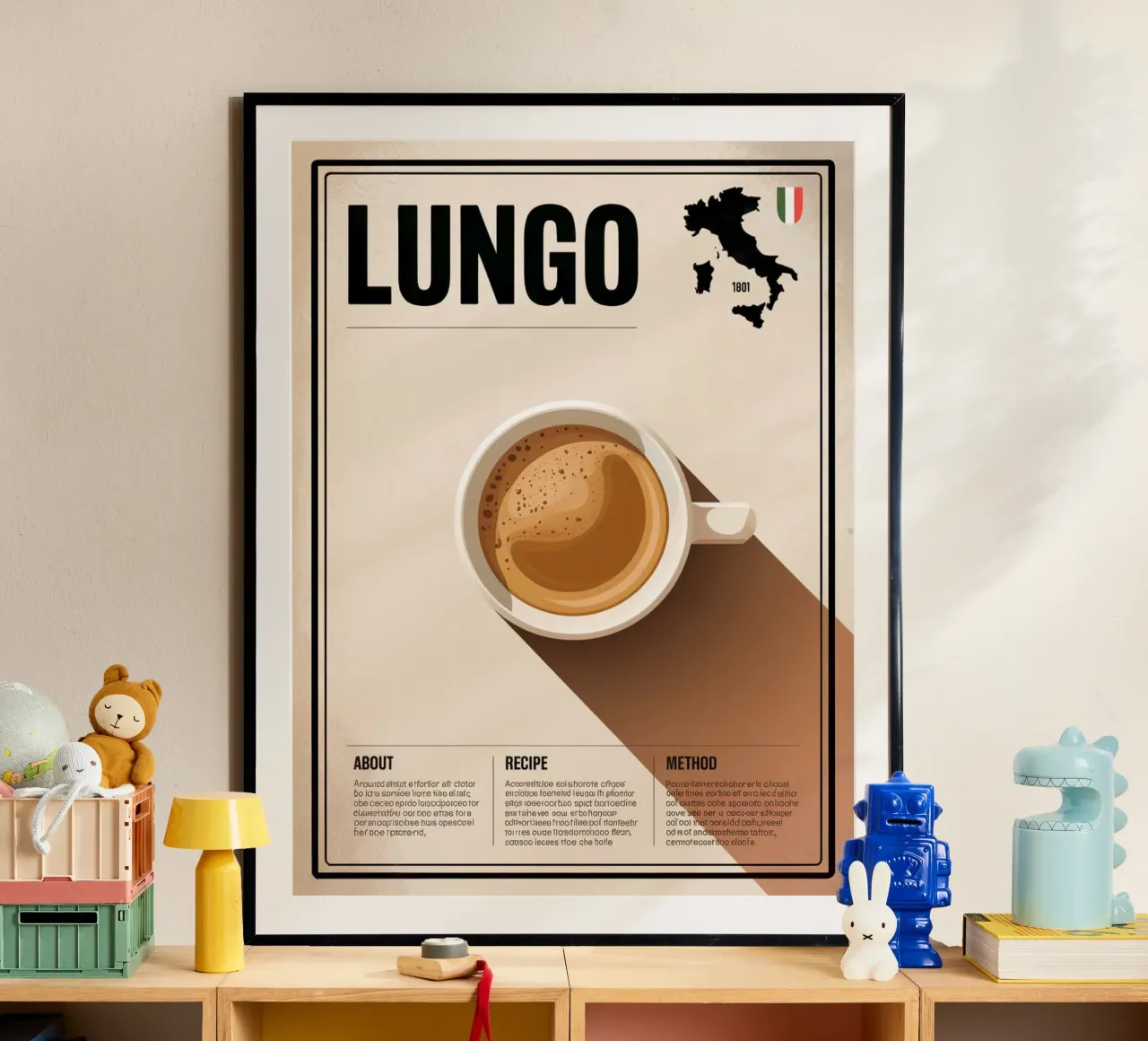 LUNGO poster da Rick Thompson