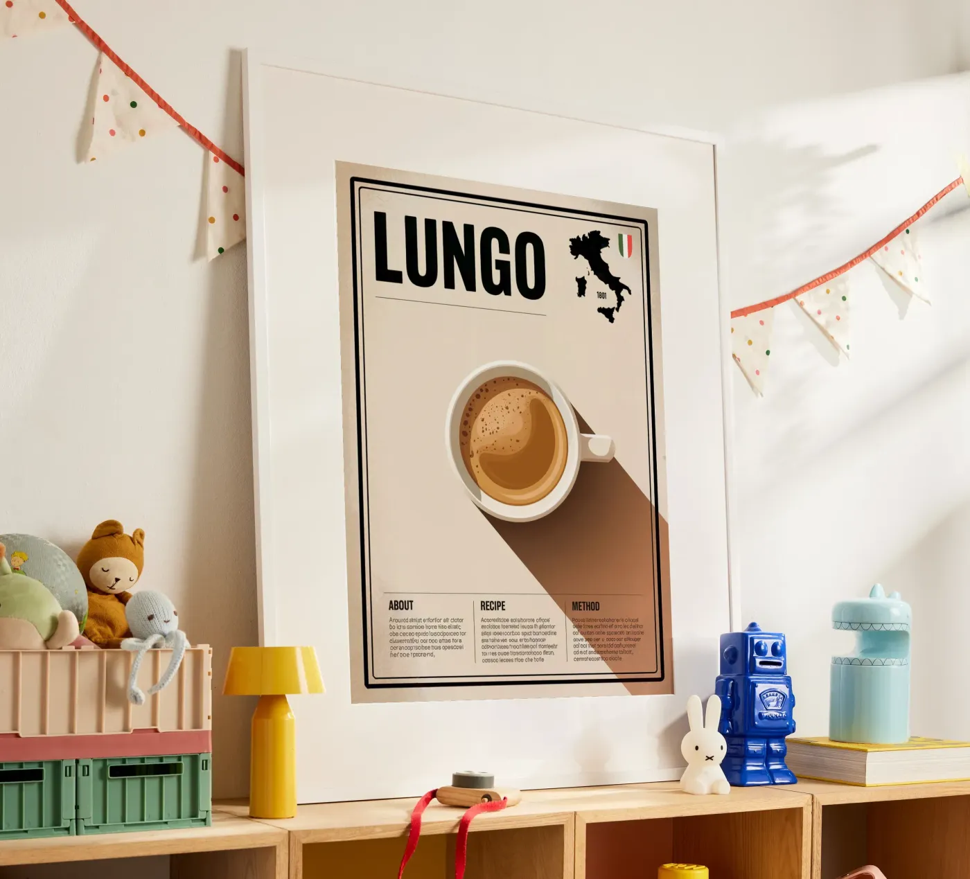 LUNGO poster da Rick Thompson