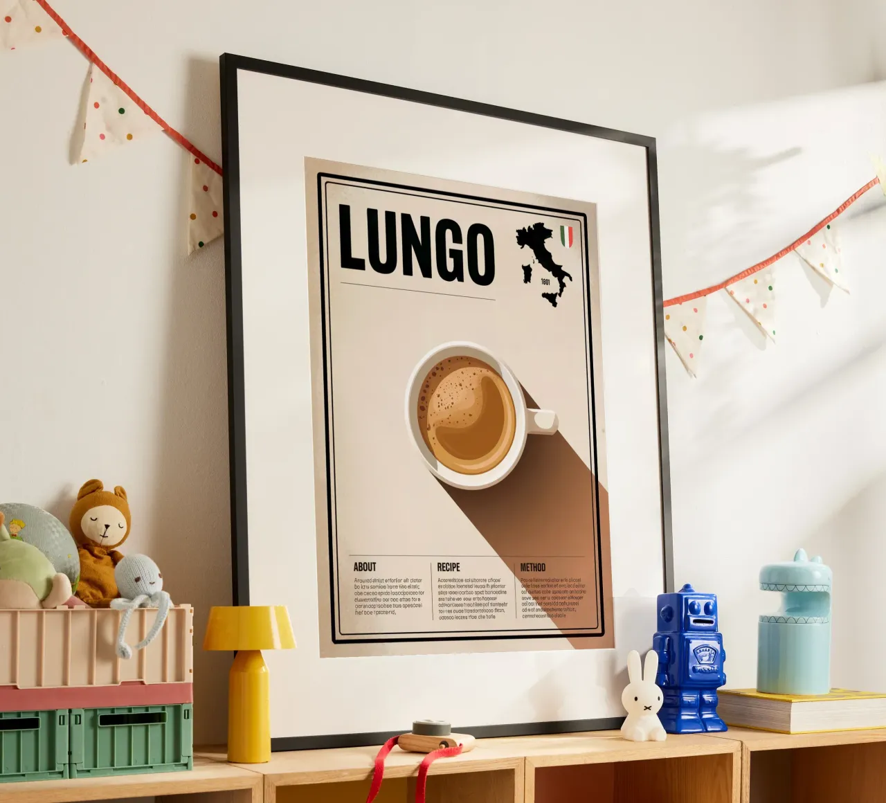 LUNGO poster da Rick Thompson