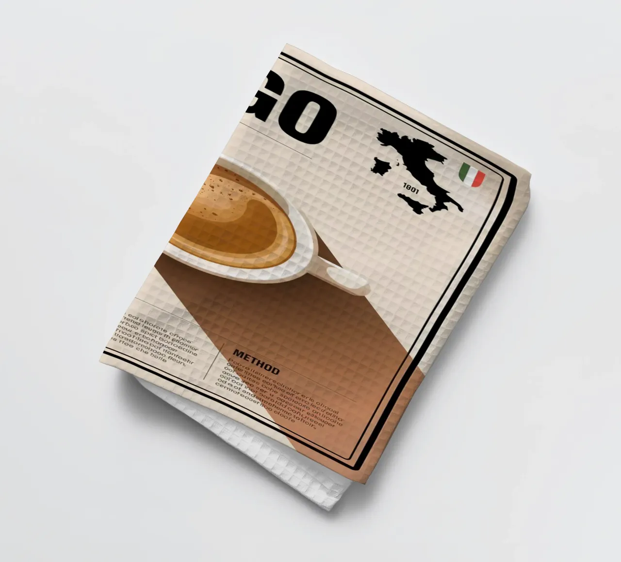 LUNGO canovaccio da cucina da Rick Thompson
