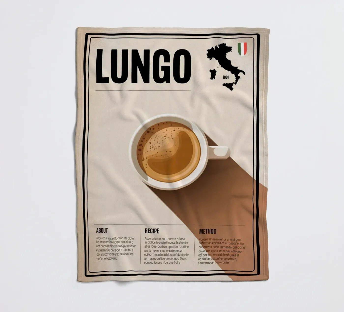 LONG fleecedeken van Rick Thompson