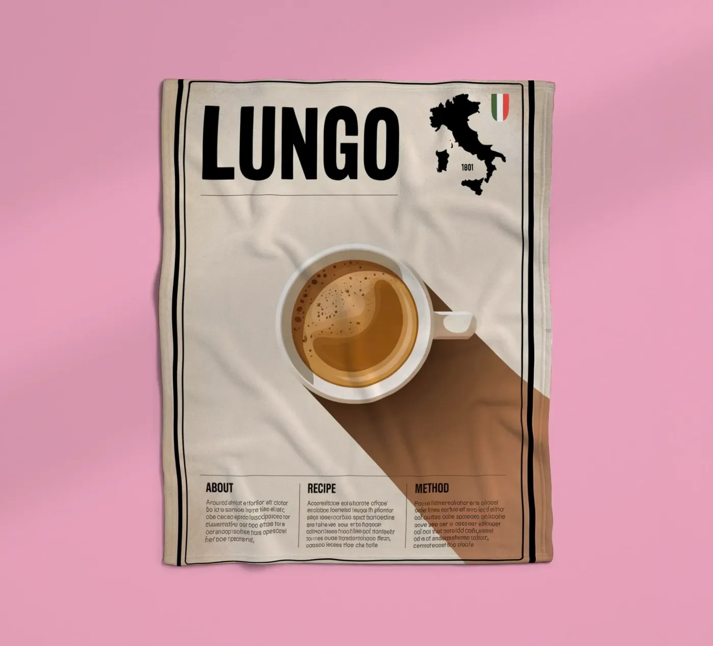 LONG fleecedeken van Rick Thompson