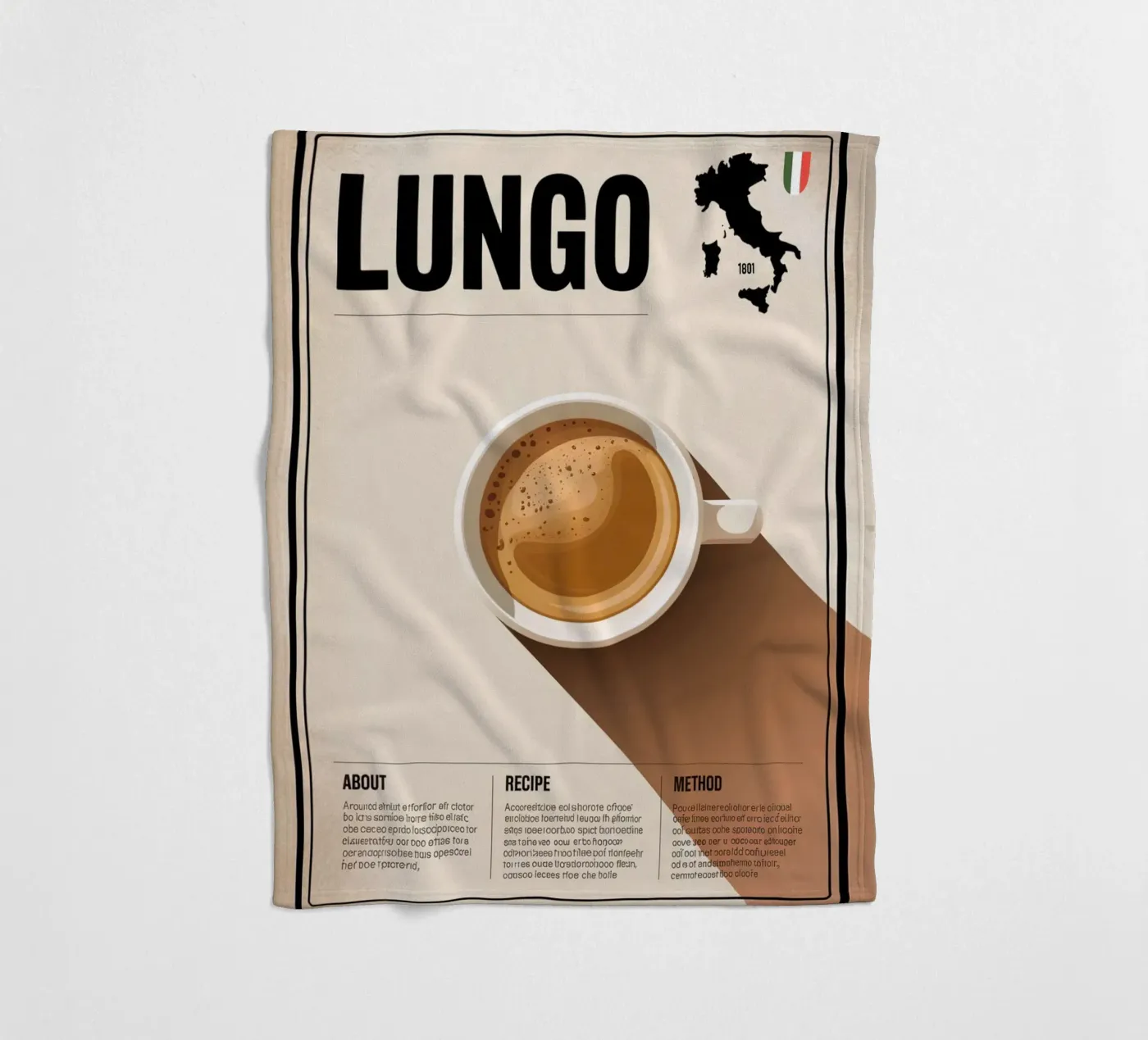 LONG fleecedeken van Rick Thompson