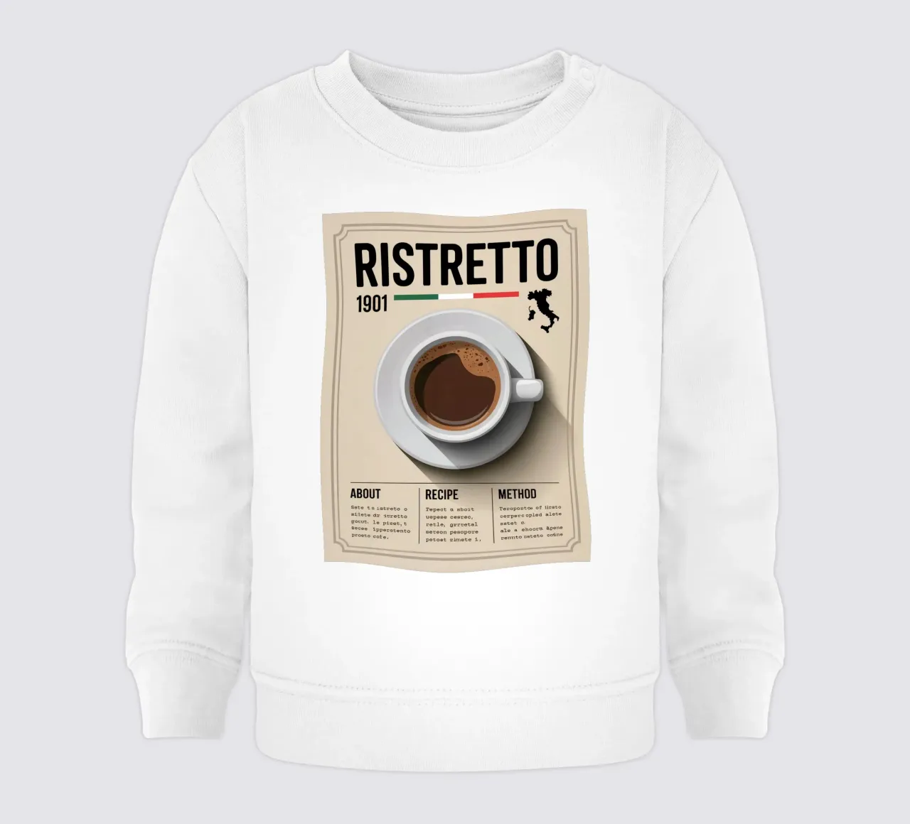 RISTRETTO felpa neonato da Rick Thompson