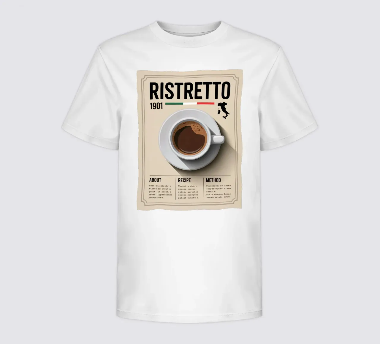 RISTRETTO t-shirt bambini da Rick Thompson