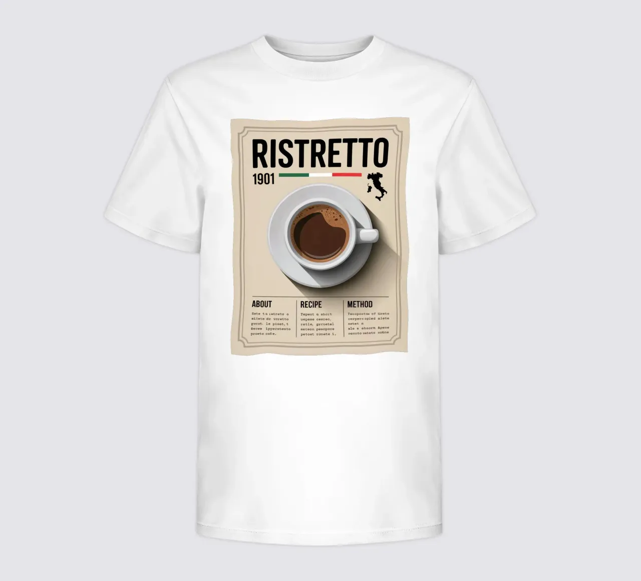 RISTRETTO t-shirt bambini da Rick Thompson